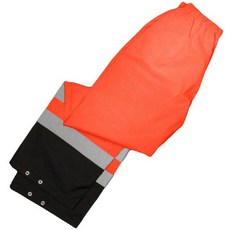 [해외직구]ML Kishigo RWP103 Storm Cover High-Viz Rainwear Pant 2X-Large and 3X-Large Orange, One Color
