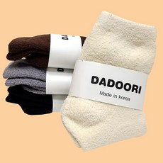 다두리 국산 수면양말4켤레