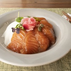 명인찬 수제 간장 연어장 반찬 400g 600g 1.2kg, 연어장 400g