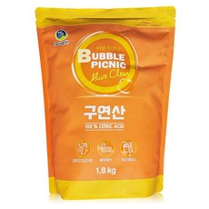 하루그린 버블피크닉 구연산, 2개, 1.8kg