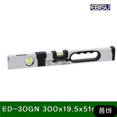 고무그립 수평기 ED-30GN 0x19.5x51mm 252g 1EA 거리 pyrf, 1개