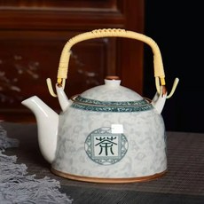 대용량 식 리프팅 빔 냄비 1000ml 차 주전자 세라믹 점토 티웨어 이싱 지샤 찻주전자, I, I, 1개