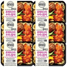 온더고 로제파스타&미니함박 290g [도시락], 6개