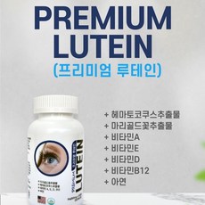 눈 건강 눈에 좋은 영양제 헬시트레이드 호주뉴질랜드면세점 루테인(180캡슐 6개월분), 2통, 90캡슐