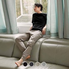 [지오다노] 111527 코튼 포플린 조거팬츠