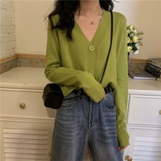여성여름가디건
