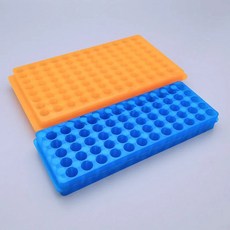 실험실 플라스틱 양면 원심 분리기 튜브 랙 2432608096 구멍 05152ml PCR EP 선반 1 개, 24 holes, 1개