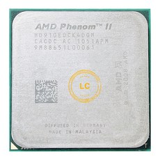 AMD Phenom II X4 910e 쿼드 코어 CPU 프로세서 HD910EOCK4DGM 플러그 AM3 2.6 GHz, 한개옵션0