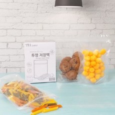 스탠딩 투명 PET 저장팩 500ml 50매, 단품