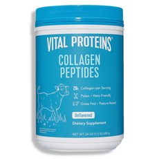 [사은품증정] 네추럴 홀 뉴트리션 바이탈 프로틴 콜라겐 펩타이드 680g Natural Whole Nutrition Vital Proteins Collagen, [1개] : 콜라겐, 1개