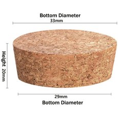 기능성 휴대용 와인 마개 코르크 병 도구 주방, 23.33x29x20mm 5pcs, 1개