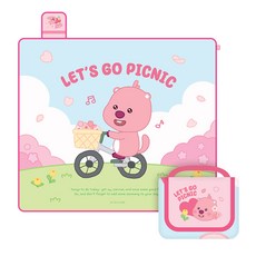 잔망루피 피크닉 매트, 잔망루피 돗자리 매트, 혼합색상