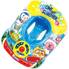 뽀로로자동차쿠션보행기튜브