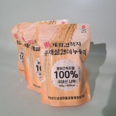 생생 부안 현미 도정 유채쌀 누룽지 150g, 4개