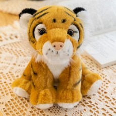 아기호랑이밀크젖병인형