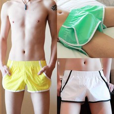 남자 돌핀팬츠 트레이닝 3개 세트 2부 팬츠 핫팬츠 조깅 헬창 머슬핏, I