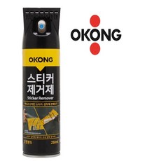 FreeManner 오공 접착제 스티커 제거제 헤라일체형 250ml 스티커제거제 스티커크리너 스티커자국제거 테이프자국제거 타르제거제 타, 1개