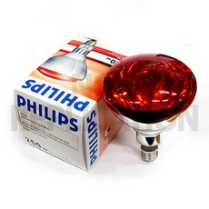 필립스 의료용적외선램프 - R125 (250W), 1개