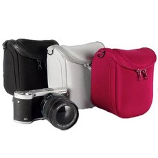 방수 소프트 카메라 케이스 가방 커버 삼성 호환 호환 NX300 NX1000 NX1100 NX2000 NX3000 NX3300, 1개, 1) black