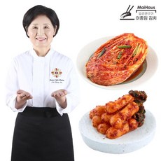 이종임 요리연구가 포기김치5kg + 총각김치3kg, 1