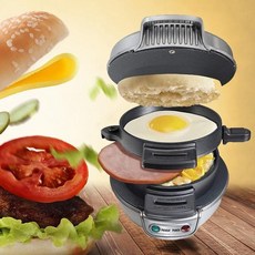 샌드위치만들기 간식 밥버거 햄버거 샌드위치 메이커, 상세페이지 참조