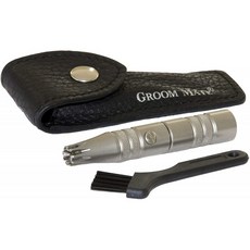 GroomMate (그 룸메이트) 25450 Platinum XL 플래티넘 XL 코털 커터 브러시 가죽 케이스 세트 66mm