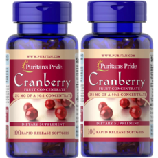 퓨리탄 프라이드 크랜베리 Puritan's Pride One A Day Cranberry, 120정, 2개