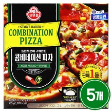 오뚜기 콤비네이션피자 415g, 5개