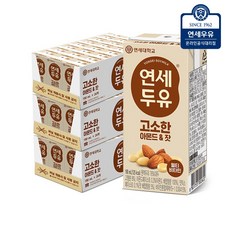 연세두유 연세 아몬드잣두유190mlx72입, 72개, 190ml