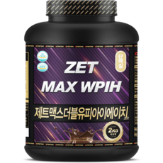 제트리션 제트맥스WPIH 더블초코 건강기능식품 인증, 1개, 2kg, 2kg