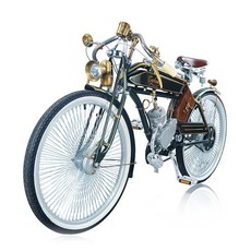 클래식바이크 출퇴근 전기 오일 자토바이 자전거 로드, 연료 - 화이트
