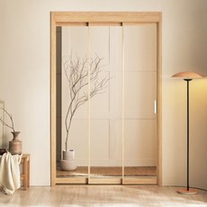 중문 3연동도어 아파트 현관시공 제이디라인도어 시공 설치, 1세트