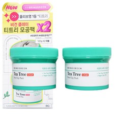 브링그린 티트리 시카 포어클레이팩 120g+120g