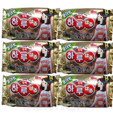 고바야시 붙이는 핫팩 10매입, 6개