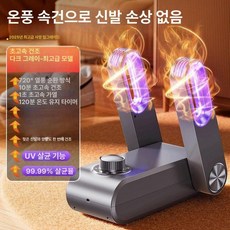 (UV 신발 건조기 살균 탈취기) 가정용 업소용 고속건조 신발말리기/JYC 제이와이그룹, 심플 그레이, 기본 모델명/품번