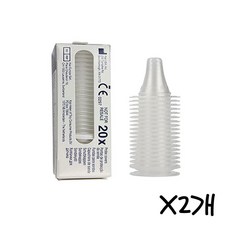 브라운 커버 적외선체온계 2개 20개입 IRT6520용 필터 일회용캡 체온계 커버 브라운 ach*7528NE