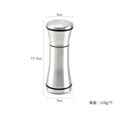 주방 허브 도구 수동 세라믹 코어 후추 참깨 향신료 분쇄기 조미, 1개