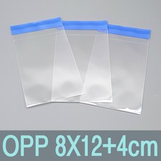 OPP 8X12+4cm (400매)