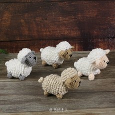 양모완제품인형