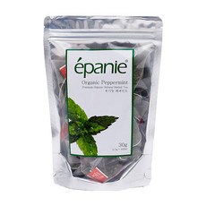 에빠니 유기농 페퍼민트 삼각망 20티백, 1.5g, 1개, 20개입