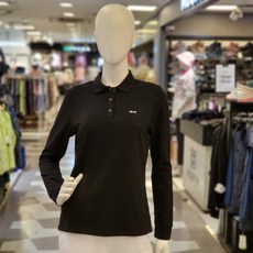 루이까스텔 가을 여성 골프 베이직 솔리드 카라 티셔츠 3LRTS901 블랙 루이 777