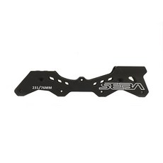 Japy skate 100% original seba skating igor 시리즈 용 평면 프레임 231mm 243mm 인라인 스케이트 프레임 slalom free skati, 1개, SEBA black 243mm, 단일