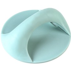 마녀의생활 C19 흡착식 문손잡이 원형 창문 도어핸들, 블루, 1색