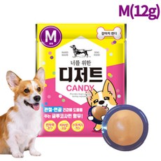 벽에붙이는 강아지사탕 간식 너를위한디저트 강아지캔디, M, 1개