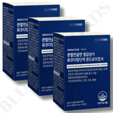이메노텀
 뉴트리코어 이메노텀 관절연골엔 철갑상어 뮤코다당단백 콘드로이친 K 950mg x 90정 x 3박스 3개월분 3개