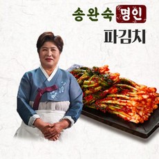 기타 [명인김치] 송완숙 명인김치 파김치 1.5kg 국내산 당일생산, 1개