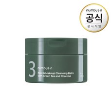 3번 녹차숯 모공말끔 클렌징팩밤, 85g, 1개