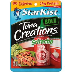StarKist 튜나 그리에이션 스리라차 참치 74gx4