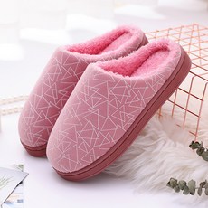 걸레슬리퍼 양말 가을겨울 두꺼운 털추가 덧신 성인 실내 슬리퍼 양말보온 수면 카페트 무릎양말 세트, T09-삼각형 핫레드, C02-38