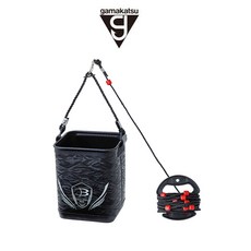  가마가츠 GM-2561 블랙웍스 미즈쿠미바칸 가마가츠두레박, 블랙 대 